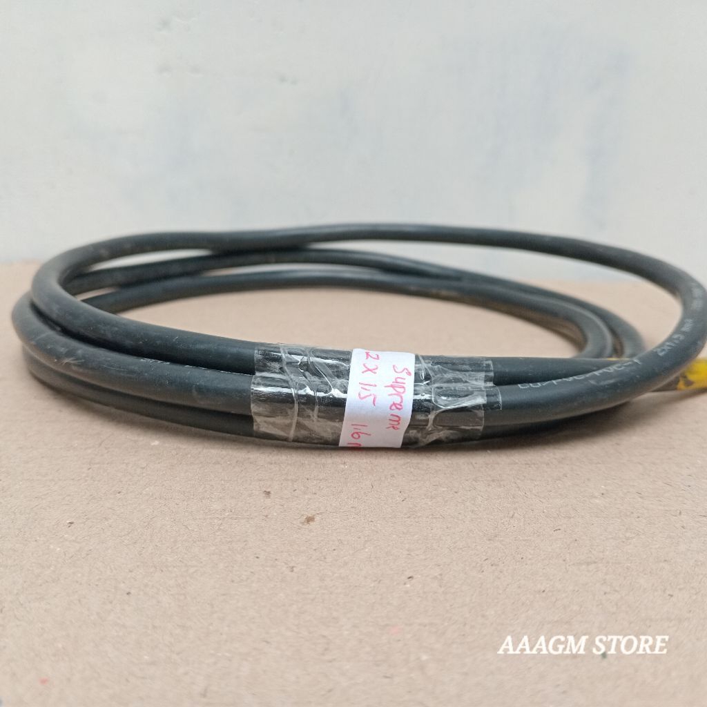 supreme kabel 2x1,5mm kabel serabut kabel tembaga 1M