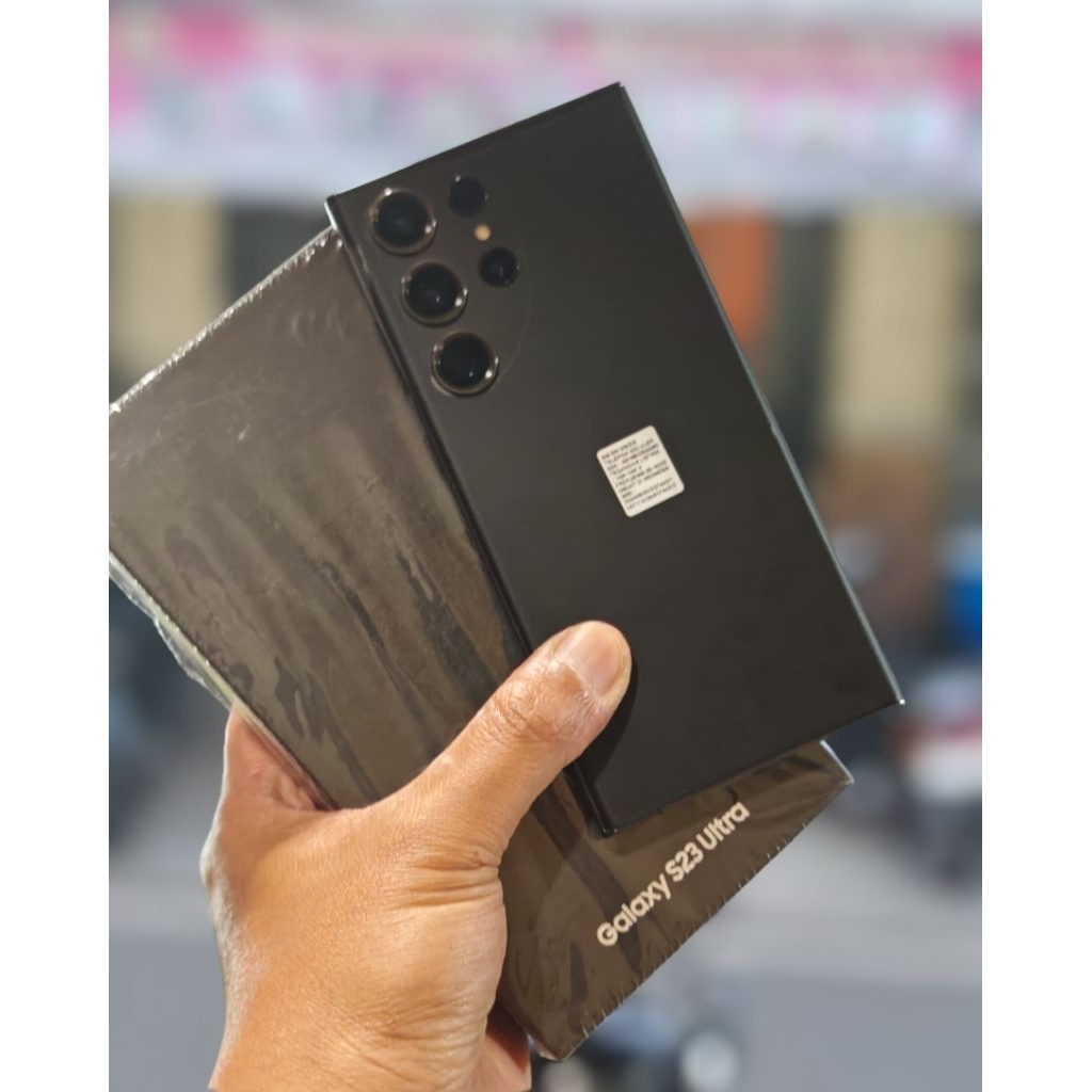 Samsung S23 Ultra 12/512gb No Minus Sein Resmi Fullset Plus Charger 25W