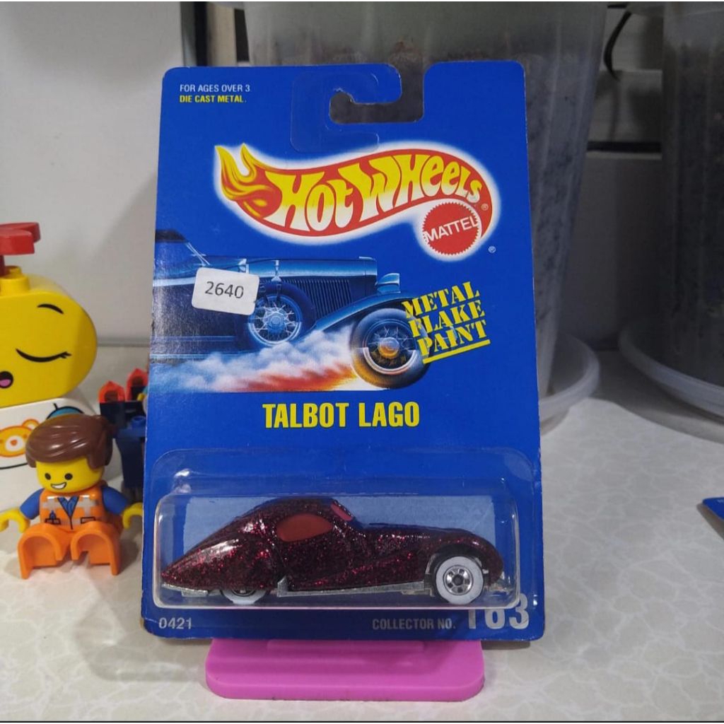 Hot Wheels 1991 Blue Card Talbot Lago 2640