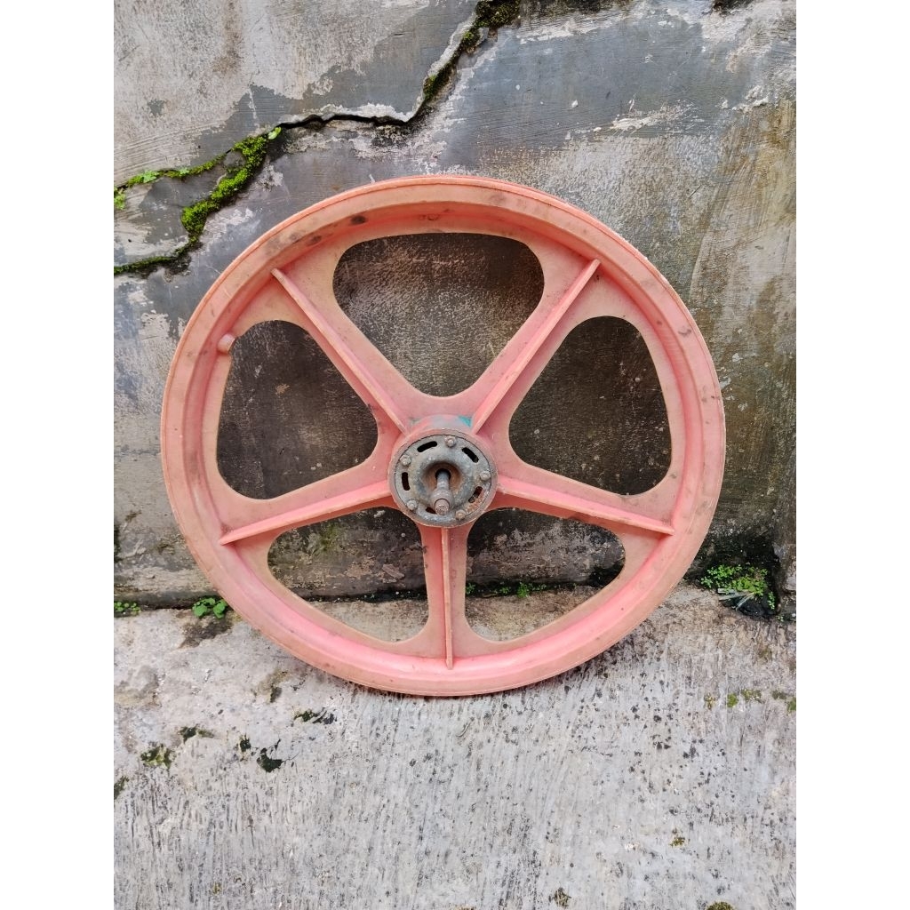 Velg Bintang Racing bintang Sepeda Bmx 20 jadul plastik fiber Depan aja