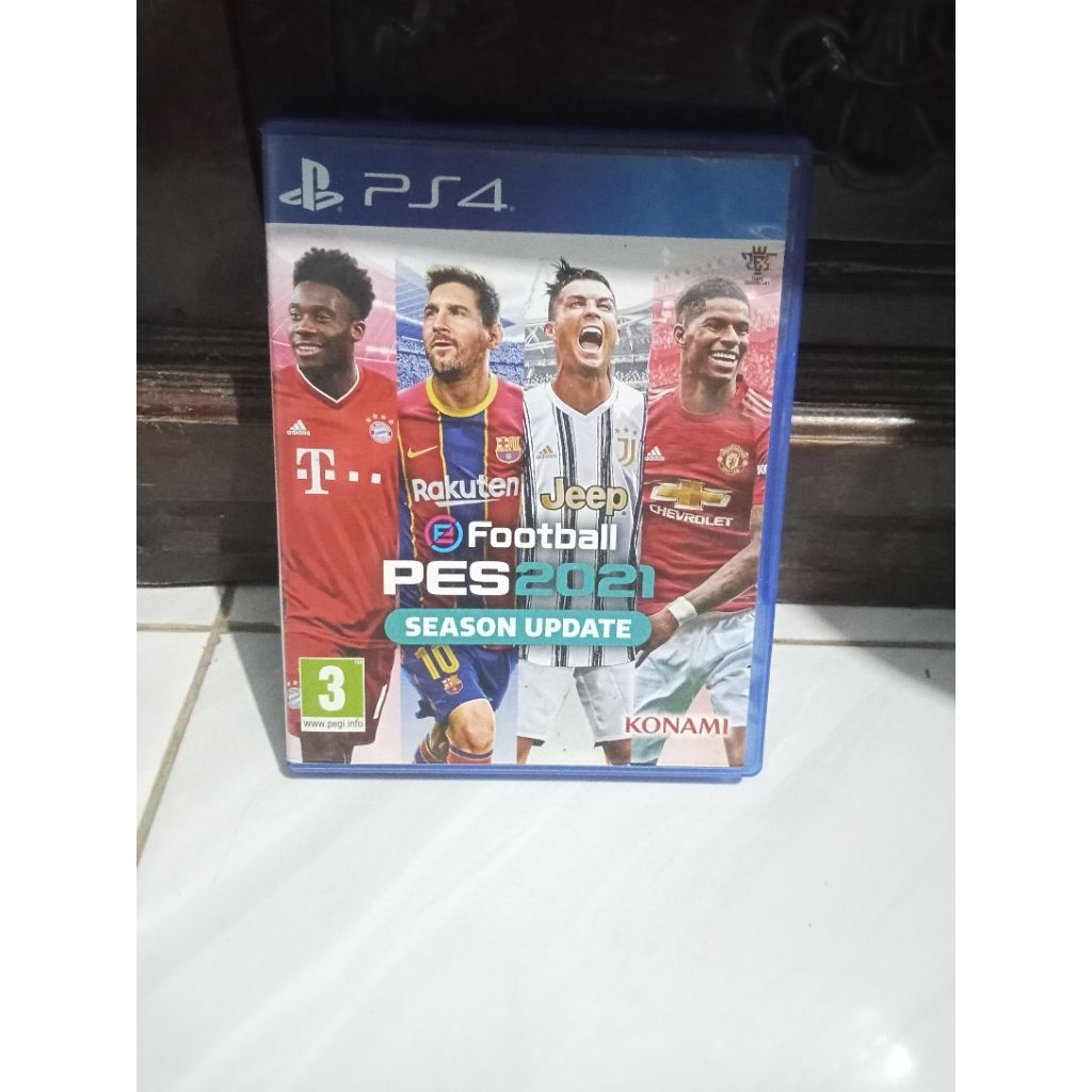 kaset ps4 pes2021 mulus