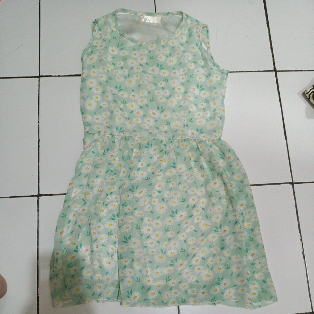 BAJU ANAK DRESS PRELOVED YOCO BRANDED OBRAL