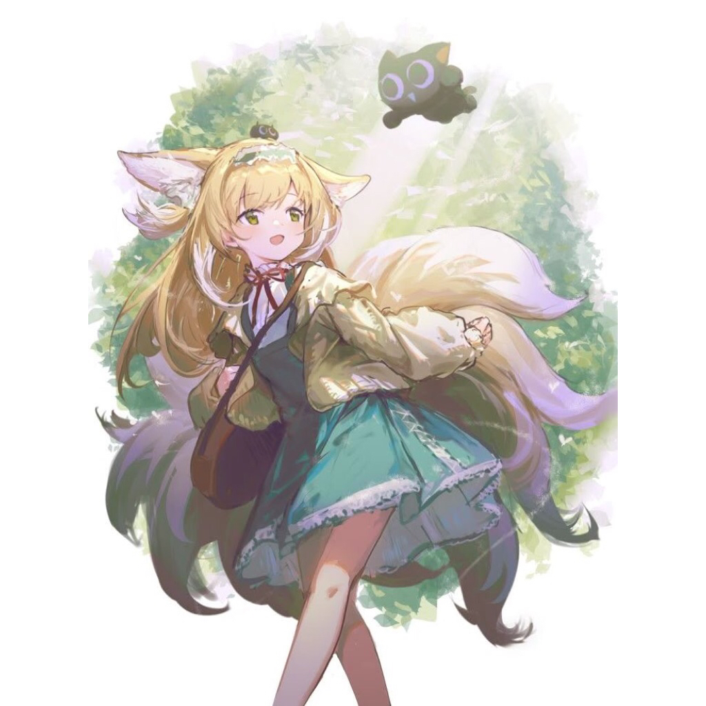 kostum Suzuran arknights