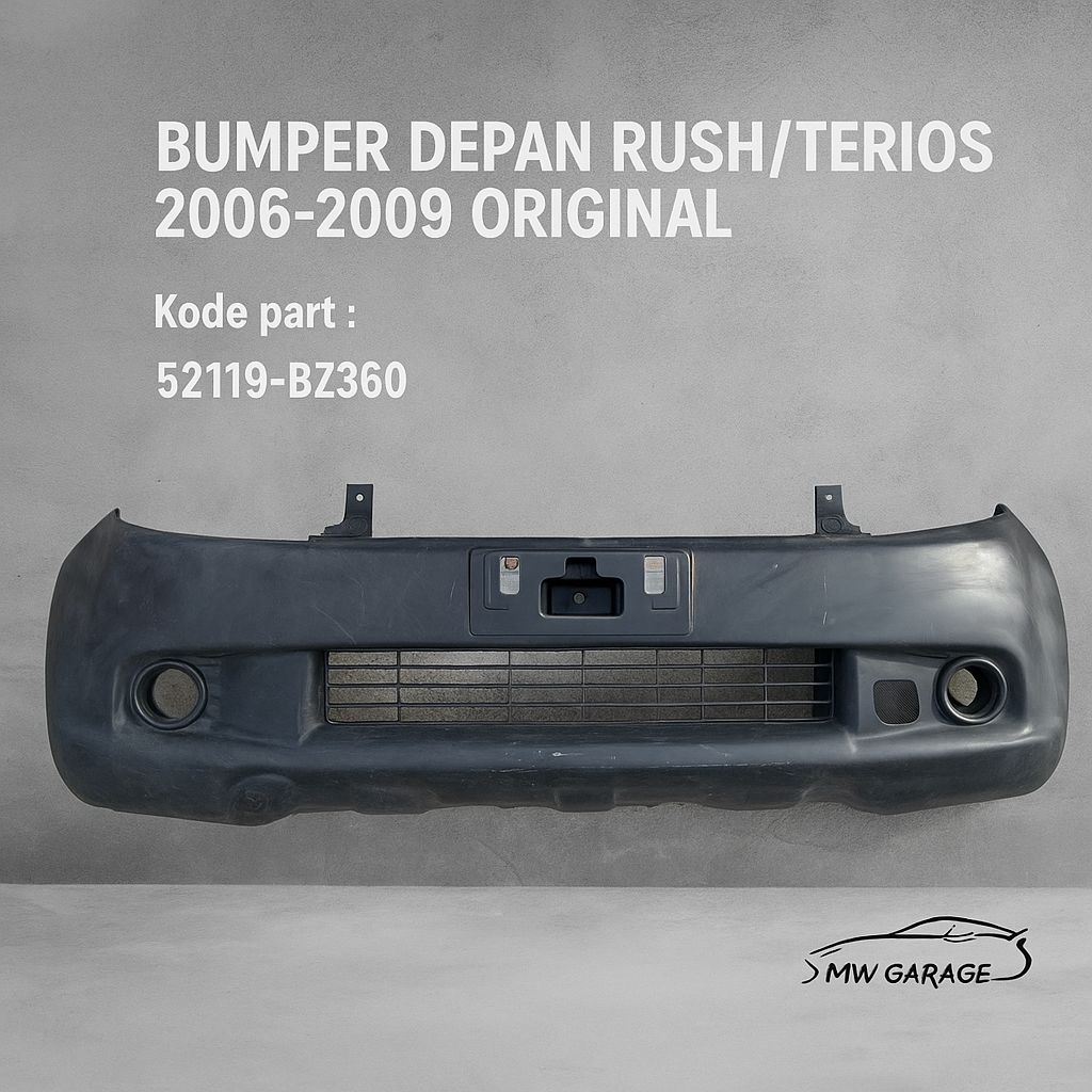 Bumper depan Terios/Rush 2006-2009 Original