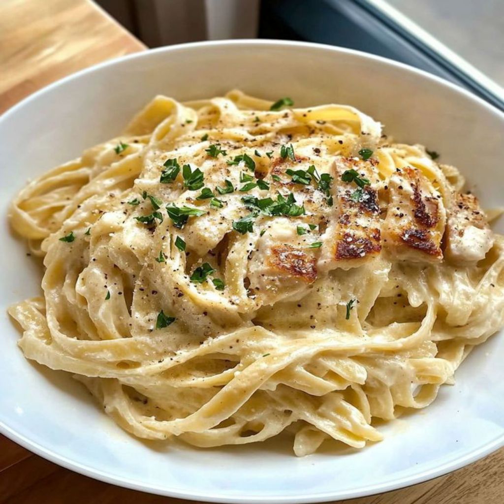 Chicken Fettuccine Alfredo