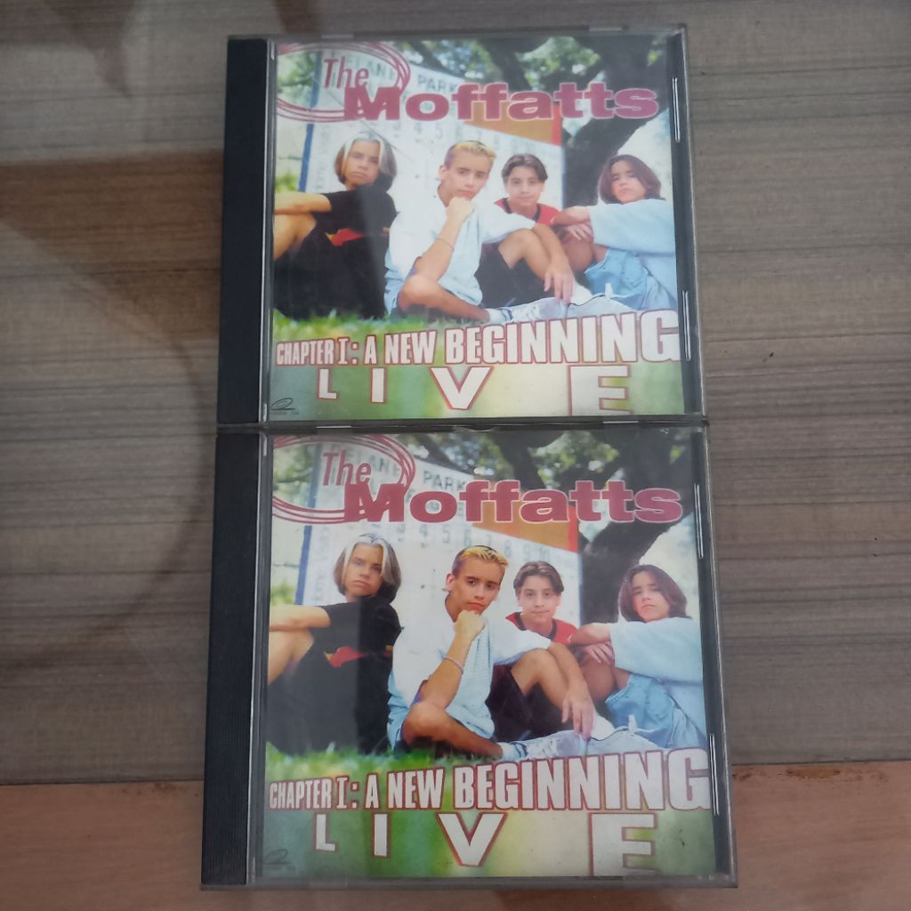 kaset CD The Moffatts Chapter 1 New Beginning Live / Lagu Barat Lawas The Moffatts
