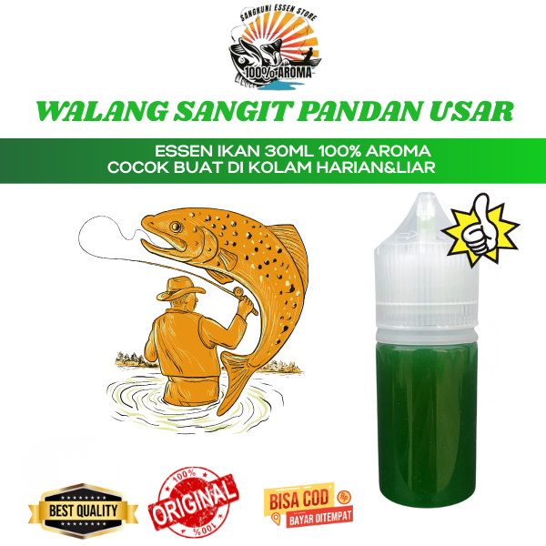 Essen Ikan Mas Aroma Walang Sangit Pandan Usar Umpan Mancing jos