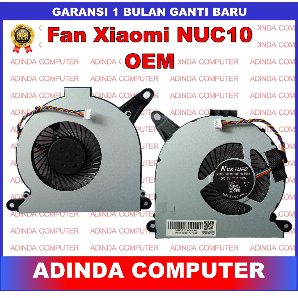 Kipas Fan Xiaomi Intel NUC10 NUC 10 i3 i5 i7 NUC10I3FNH NUC10I5FNH NUC10I7FNH NS65B01-19E01