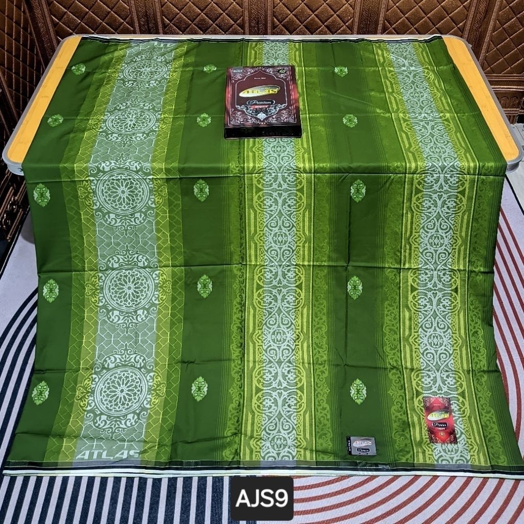 sarung ATLAS PREMIUM JACQUARD SONGKET SILVER Harga murah