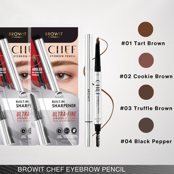 Browit By Nongchat Chef Eyebrow Pencil