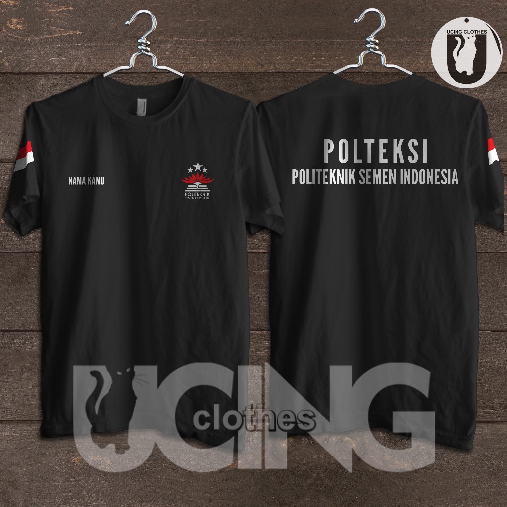 Kaos Baju POLTEKSI Politeknik Semen Indonesia Gratis Nama Kaos Distro