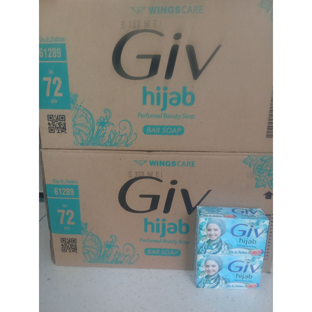 sabun giv hijab 1 dus/sabun giv 1 carton/sabun giv/sabun mandi/sabun mandi murah/sabun/giv