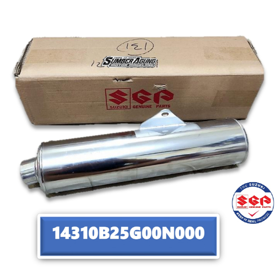 SILENCER KNALPOT SATRIA FU 150 LAMA TAHUN 2004-2008 ORI SGP 14310B25G00N000