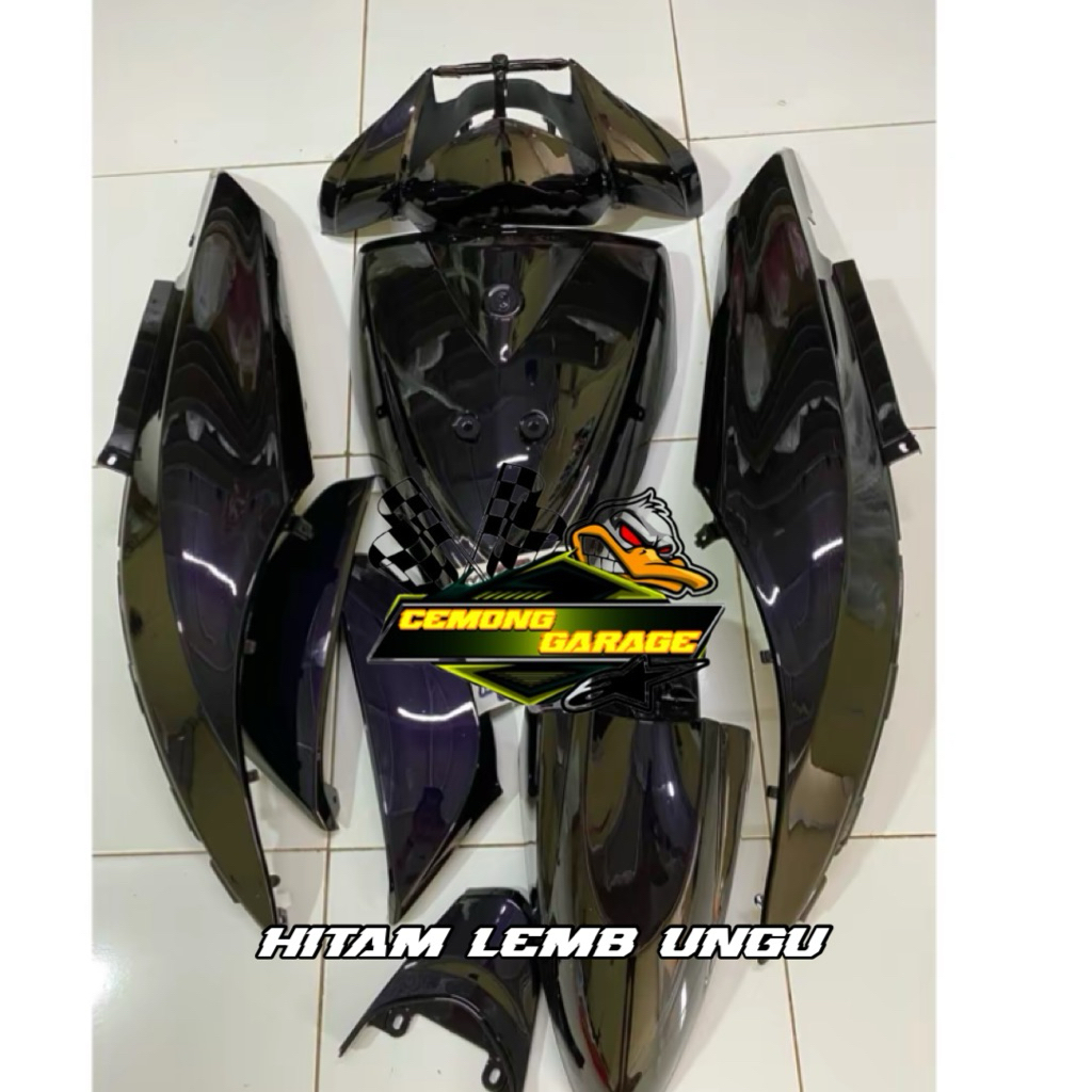Cover body halus fullset sepeda motor mio j 2012-2014 warna custome