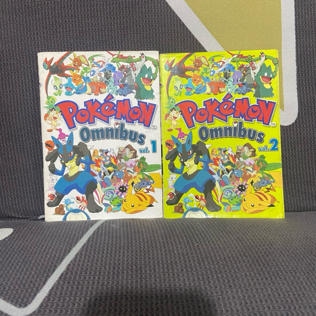 Paket The Pokemon Character Omnibus Full Color Version 1-2 Set Lengkap Buku Komik ENGLISH BOOK COMIC