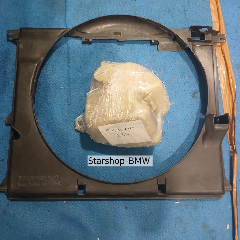 Cover Radiator Fan Shroud + Tabung Wiper E36 Original BMW E36