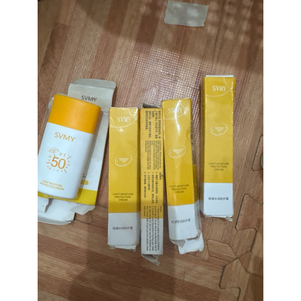 SVMY moisturizer sunscreen
