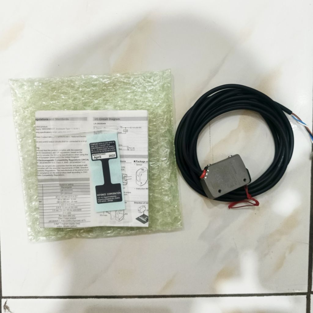 LASER SENSOR KEYENCE LR-ZB250AN / LR ZB250AN / LRZB250AN (TANPA DUS)