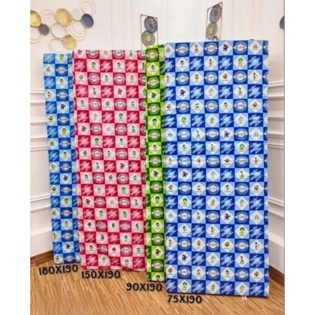 Kasur Busa Bola Dunia S2 ASLI ANTI KEMPES | Kasur Busa Single Bola Dunia | Kasur Lantai Bola Dunia K