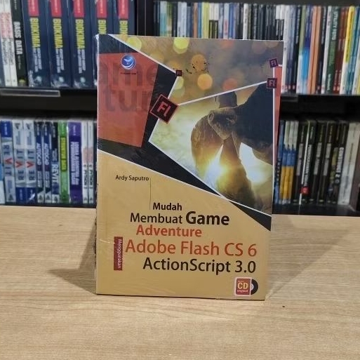 BUKU MUDAH MEMBUAT GAME ADVENTURE ADOBE FLASH CS 6 ACTION SCRIPT 3.0