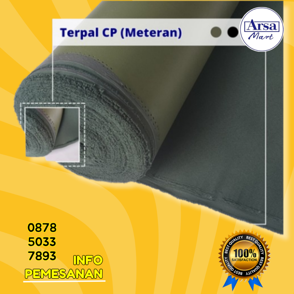 TERPAL KAIN KANOPI TAS COVER BAK PICK UP CP/MP METERAN TERBAIK COD BERKUALITAS