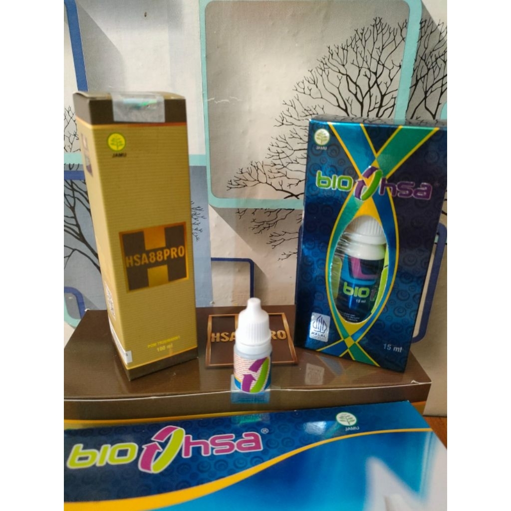 Minyak HSA88 PRO + BIO HSA 15 ml gratis bio hsa 5 ml