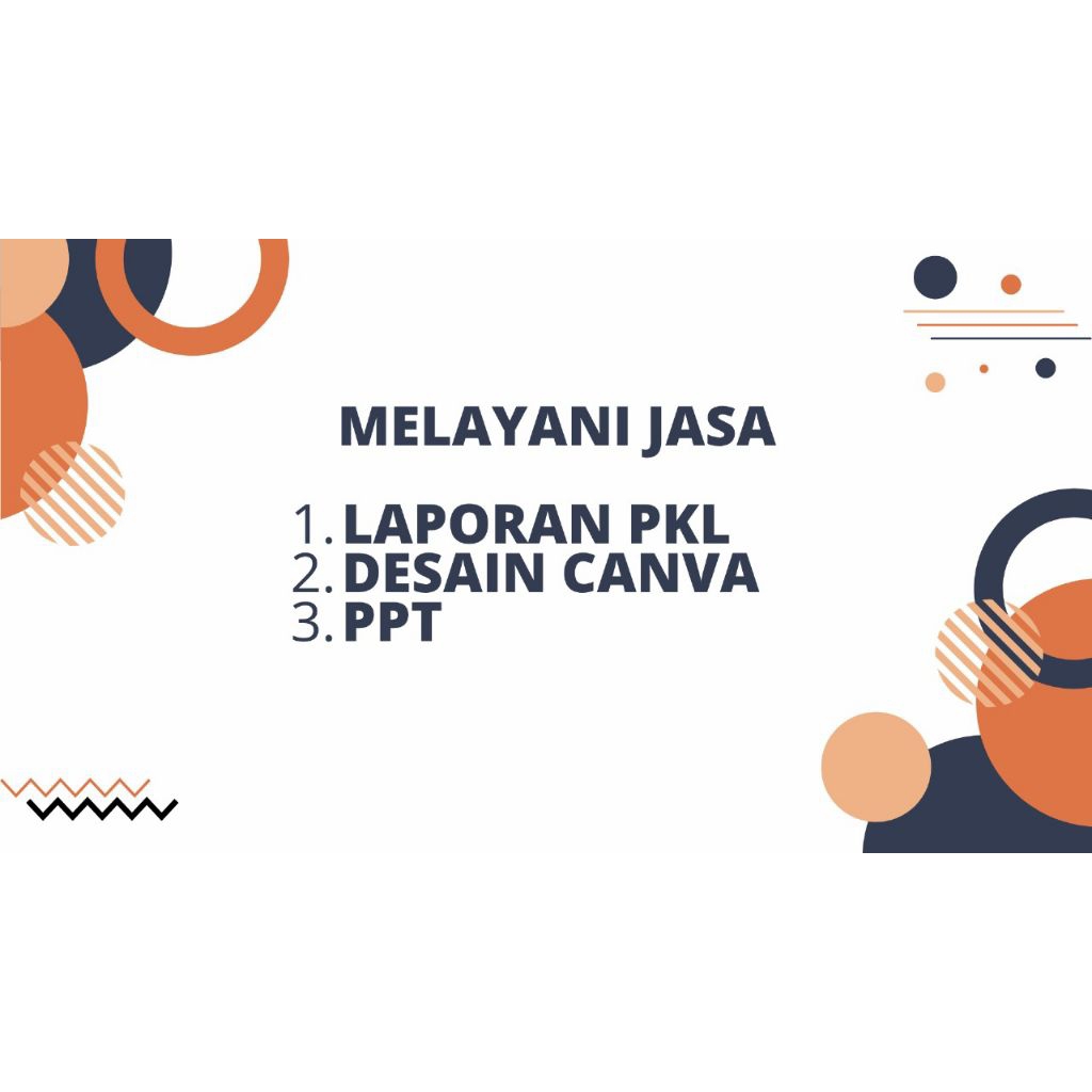 jasa pembuatan laporan pkl, desain canca dan ppt