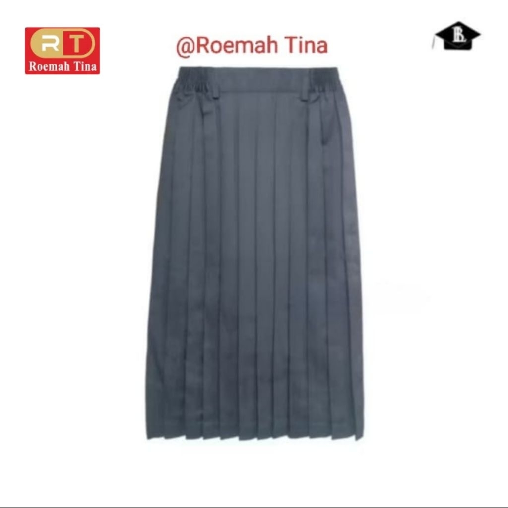 BENLY Rok SMA Famatex (Biku Keliling) / Rok SMA Abu Biru Panjang