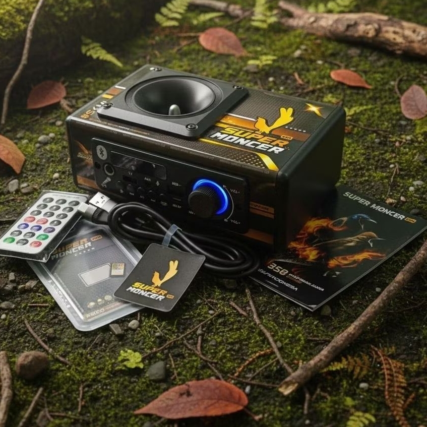 [VERSI TERBARU] SPEAKER MP3 MASTERAN BURUNG SUPERMONCER PRO – 350 ISIAN JERNIH