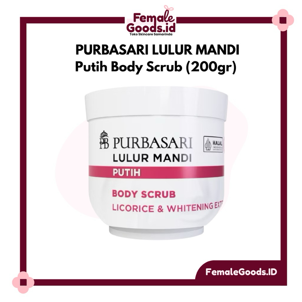 Lulur Putih Purbasari | Purbasari lulur putih