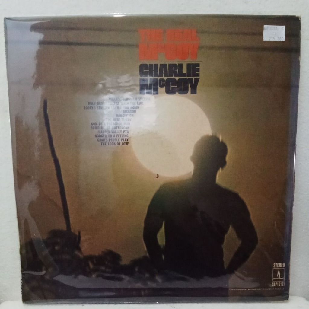 Vinyl Piringan Hitam 12 inch Charlie McCoy - The Real McCoy