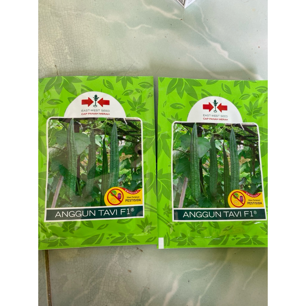 Benih oyong gambas ANGGUN TAVI 75 butir cap panah merah