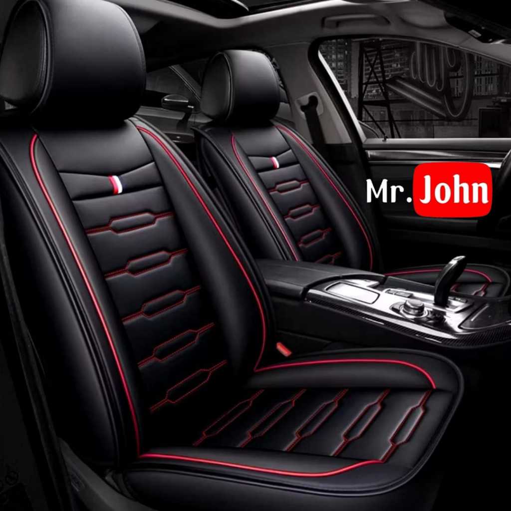 Sarung jok mobil avanza xenia veloz 2012 -2013 full 3 baris kulit sintetis oscar