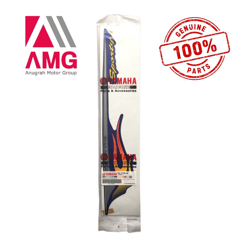 GRAPHIC 3 YAMAHA MIO SPORTY 2006 (5TL-F174G-60) / STIKER 2D / STRIPING / STIKER VYNIL / STIKER LOGO