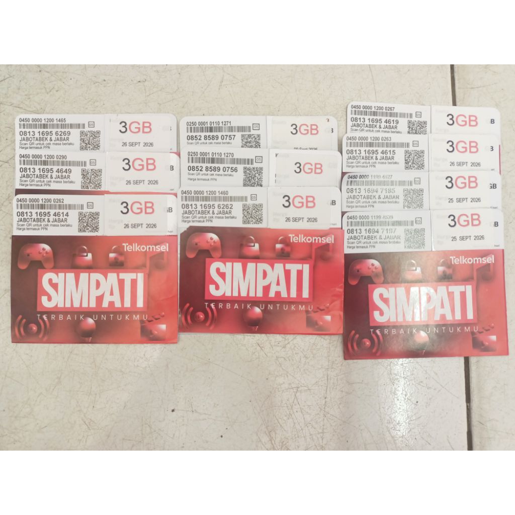 Perdana Simpati kuota 3GB