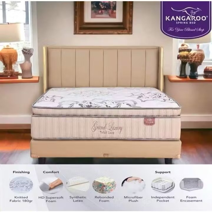 Springbed Kangaroo Grand Luxury | Kasur Matras Grand Luxury Ori Ocean Murah Palembang