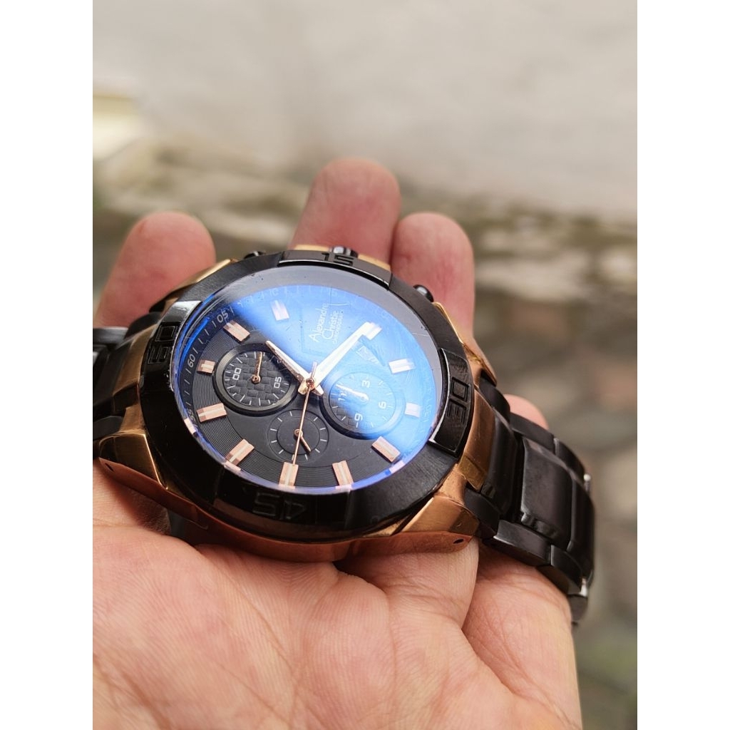 jam tangan original Alexandre Christie pria second bekas
