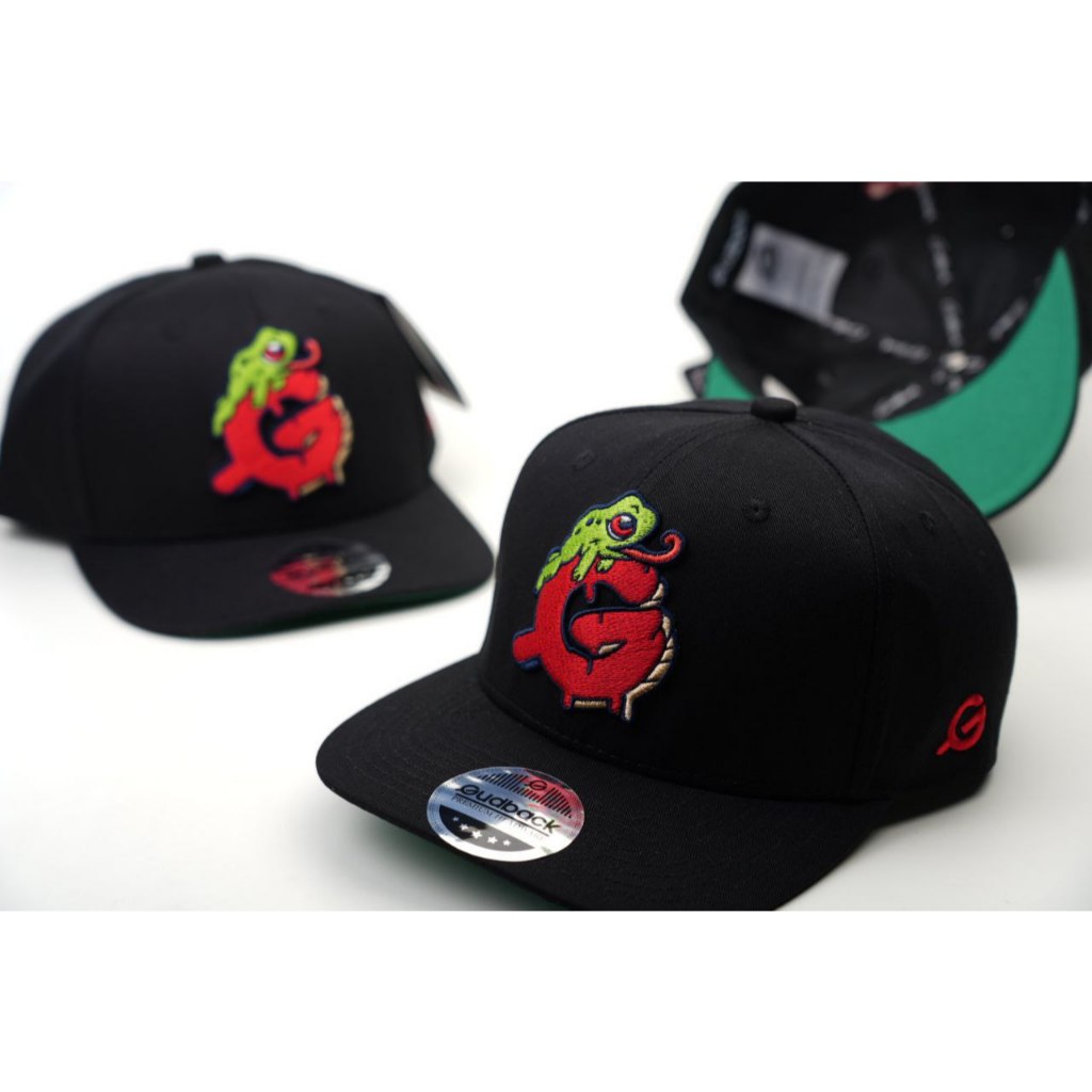 Topi Snapback original Import Gudback Frog Hitam Snapback Distro Unisex Pria Wanita Premium