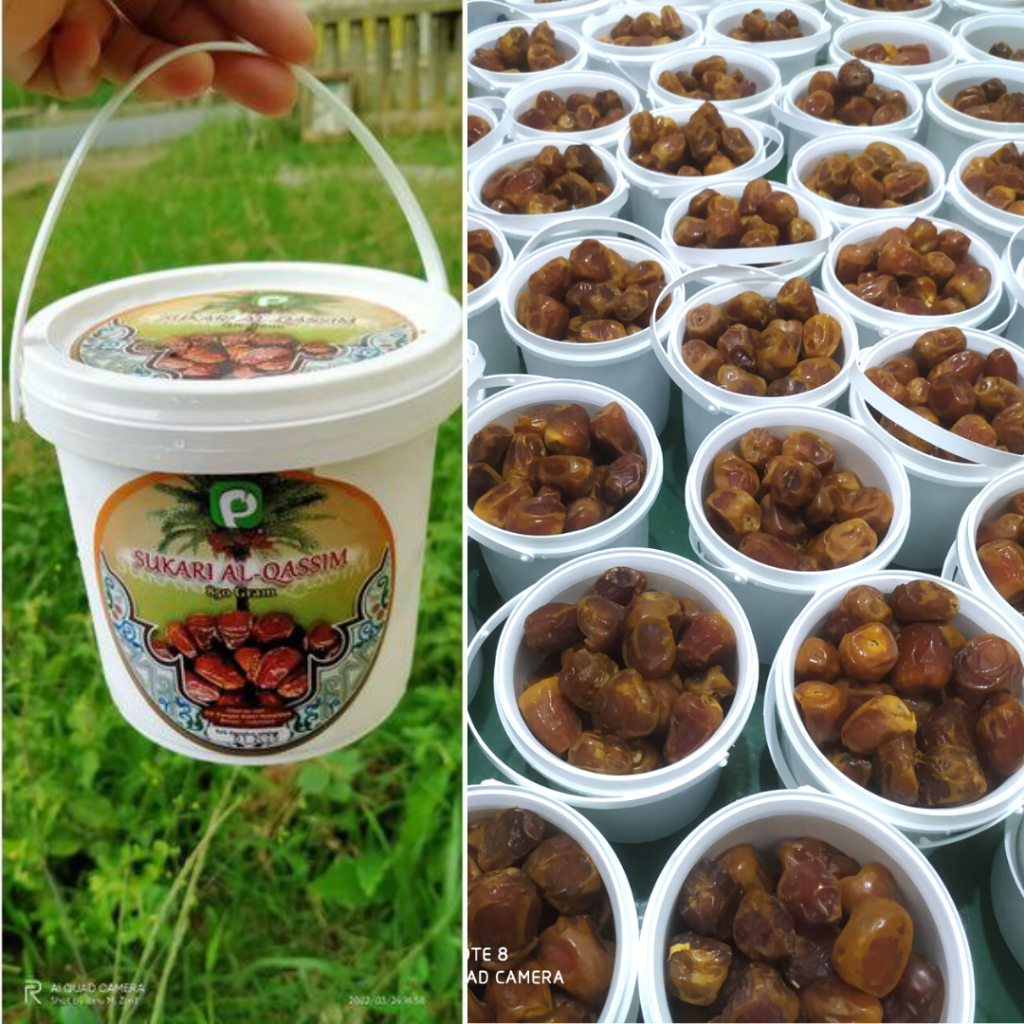 Kurma Sukari Al Qassim Asli 800gr Ember Murah