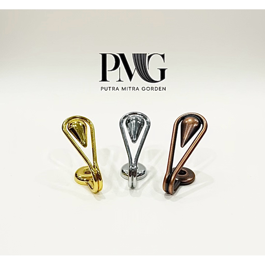 HOOK GORDEN MINIMALIS BESI / HOOK CANTOLAN GORDEN MATA AIR