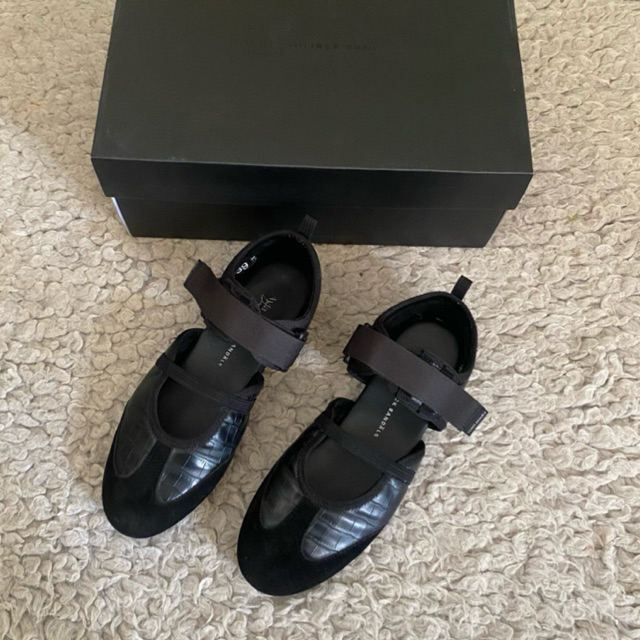 Hijack x Ayla Dimitri - Twyla Croco Noir (Preloved)