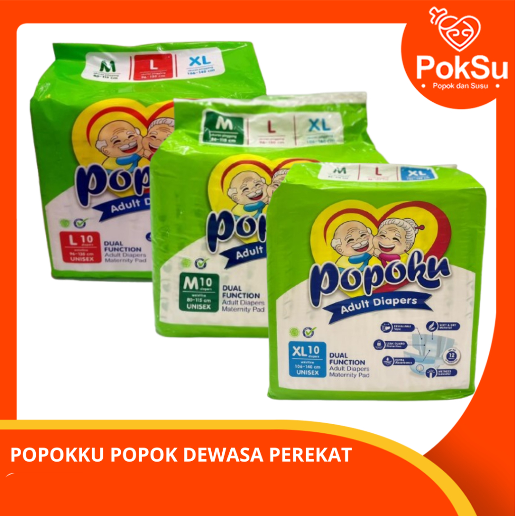 POPOKU POPOK DEWASA TIPE PEREKAT