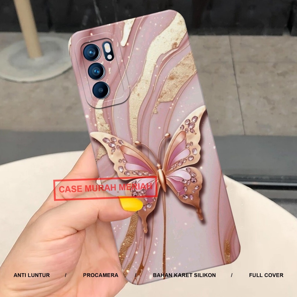 Case Oppo Reno 6 - Casing Hp Oppo Reno 6 Softcase Silikon Procamera - Softcase Oppo Reno 6 - Silikon