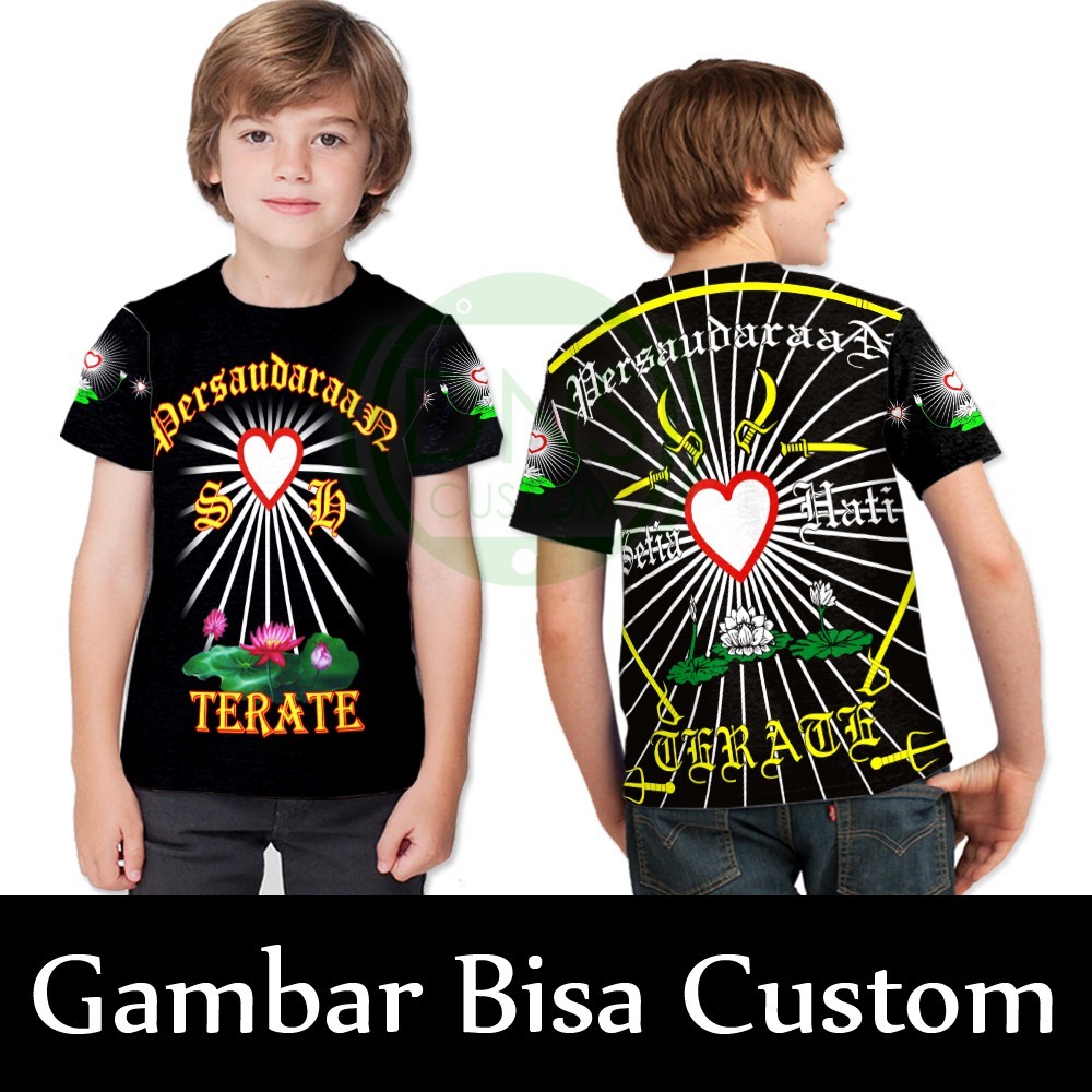 Kaos Silat Anak PSHT/Baju Anak Printing Custom