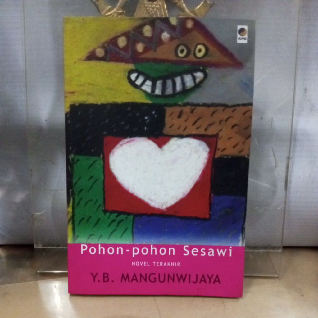 buku ,pohon pohon sesawi novel terakhir y.b.manhunwijaya