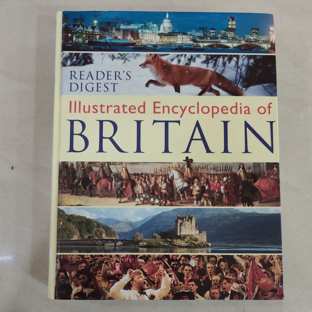 Buku Original READER'S DIGEST Illustrated Encyclopedia of BRITAIN