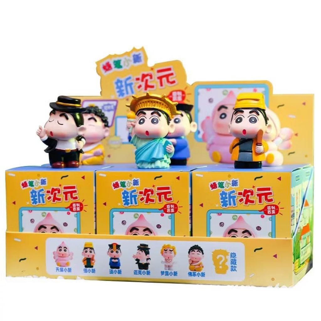 Blind Box Crayon Sinchan Miniatur