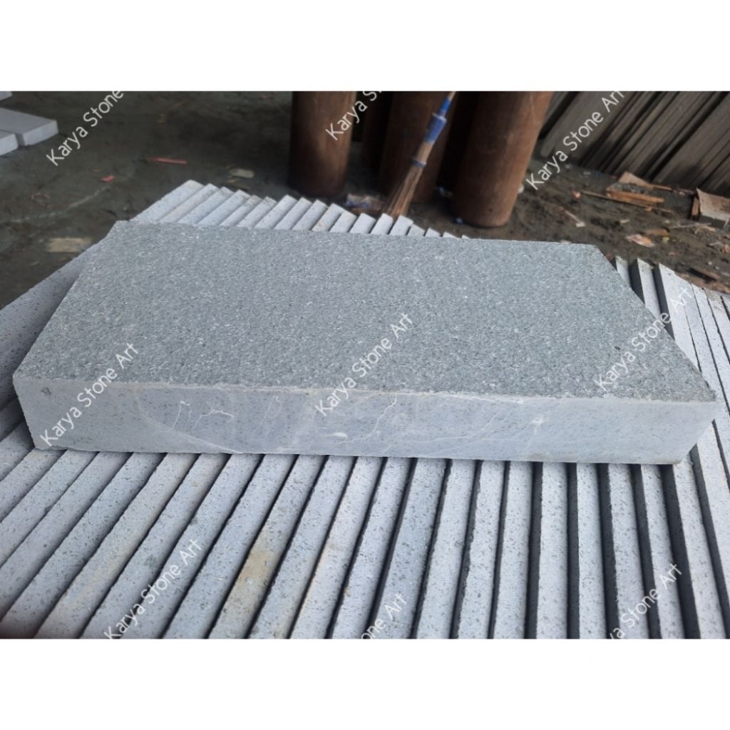 Batu Andesit Bakar 20x40x3 | Batu Alam Andesit Bakar | Batu Granit Bakar | Batu Alam Granit Bakar