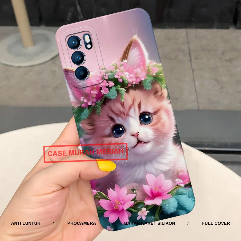 Case Oppo Reno 6 - Casing Hp Oppo Reno 6 Softcase Silikon Procamera - Softcase Oppo Reno 6 - Silikon