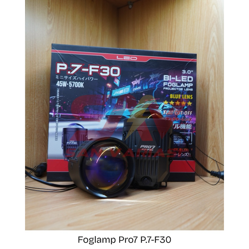 PRO7 P7F30 BILED FOGLAMP 3INC